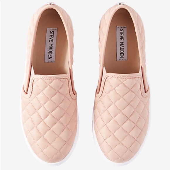 Steve Madden Shoes - Steve Madden Slip on Sneakers. Size 8. Nude Blush